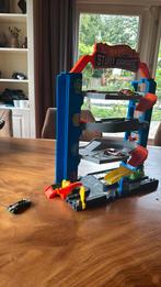HOTWHEELS Stunt Garage, Racebaan, Ophalen of Verzenden, Zo goed als nieuw, Hot Wheels