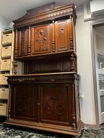 Antieke kast met opzetstuk - Prachtige details, Antiek en Kunst, Ophalen