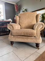 Engelse oor fauteuil, Huis en Inrichting, Fauteuils, Stof, Zo goed als nieuw, Ophalen