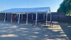 Partytent 7x12 m - 2,6m doorloop, 2 meter of meer, 5 tot 8 meter, Ophalen of Verzenden, Zo goed als nieuw