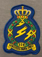 Kroon embleem 328 SQN, Verzamelen, Verzenden, Luchtmacht, Nederland, Embleem of Badge