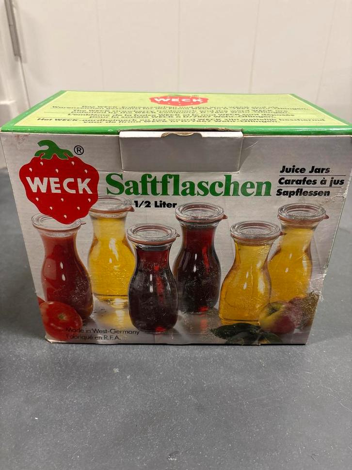 Weckflessen - 6 stuks, Huis en Inrichting, Keuken | Keukenbenodigdheden, Zo goed als nieuw, Ophalen of Verzenden