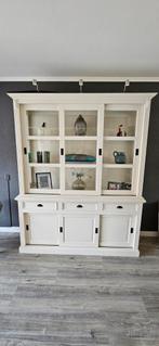 Mooie witte buffetkast, gebroken wit, Huis en Inrichting, Kasten | Buffetkasten, 200 cm of meer, 150 tot 200 cm, Ophalen of Verzenden