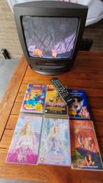 KAMPEER-TOPPER>🏕TV/ VIDEORECORDER INEEN> MET 10 VHS-BANDEN, Alle leeftijden, Ophalen, Gebruikt, Overige genres
