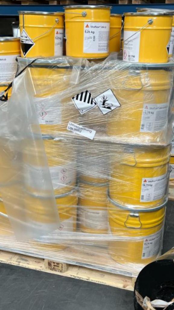 Vloerverf Vloercoating Epoxycoating A merken scherpe prijzen, Doe-het-zelf en Verbouw, Verf, Beits en Lak, Nieuw, Verf, 20 liter of meer