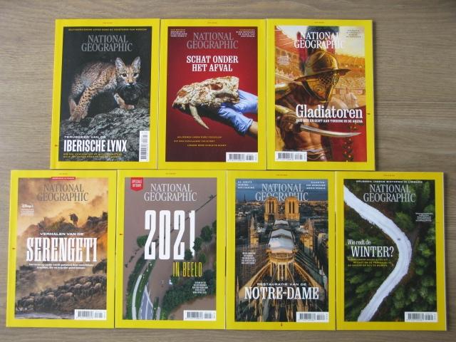 Tijdschriften National Geographic, Boeken, Tijdschriften en Kranten, Ophalen, Zo goed als nieuw, Wetenschap en Natuur