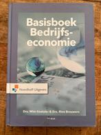 Basisboek Bedrijfseconomie - 11e druk, Boeken, Studieboeken en Cursussen, Ophalen of Verzenden, Beta, Zo goed als nieuw, HBO