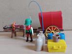 playmobil middeleeuwen boer met ossekar, Ophalen of Verzenden, Gebruikt, Los playmobil