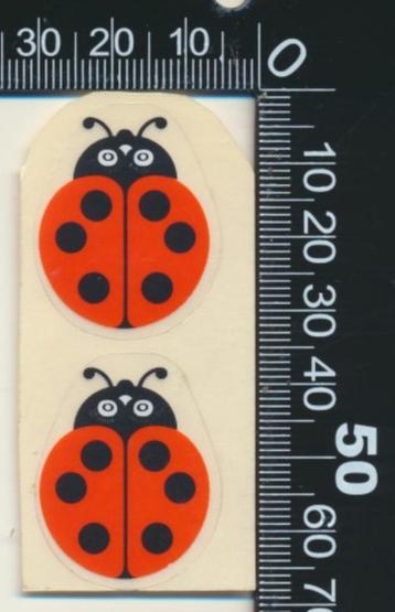 Sticker: Lieveheersbeestje (3) beschikbaar voor biedingen