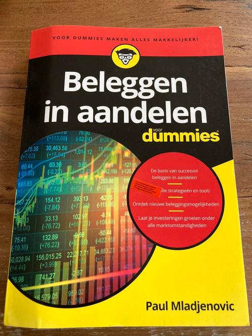 Paul Mladjenovic - Beleggen in aandelen voor dummies, Boeken, Economie, Management en Marketing, Zo goed als nieuw, Ophalen