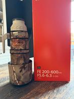Sony FE 200–600 MM F5.6–6.3 G OSS, Audio, Tv en Foto, Fotografie | Lenzen en Objectieven, Ophalen, Gebruikt, Telelens