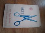 Akte K., Handleiding - Agaath Sieffers, 1954, Boeken, Ophalen of Verzenden, Gelezen, Overige niveaus, Agaath Sieffers