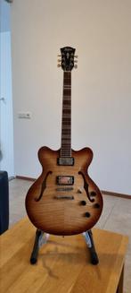 2019 Höfner HCT-VTH-SB 'Verythin' super dun en zeer licht, Muziek en Instrumenten, Snaarinstrumenten | Gitaren | Elektrisch, Ophalen