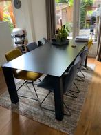 Eethoek + 6 stoelen, Huis en Inrichting, Tafels | Eettafels, Ophalen, Gebruikt, 200 cm of meer, 50 tot 100 cm