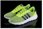 ADIDAS sneakers NEO neon geel blauw maat 45 ⅓, Ophalen of Verzenden, Zo goed als nieuw, Sneakers of Gympen, Adidas