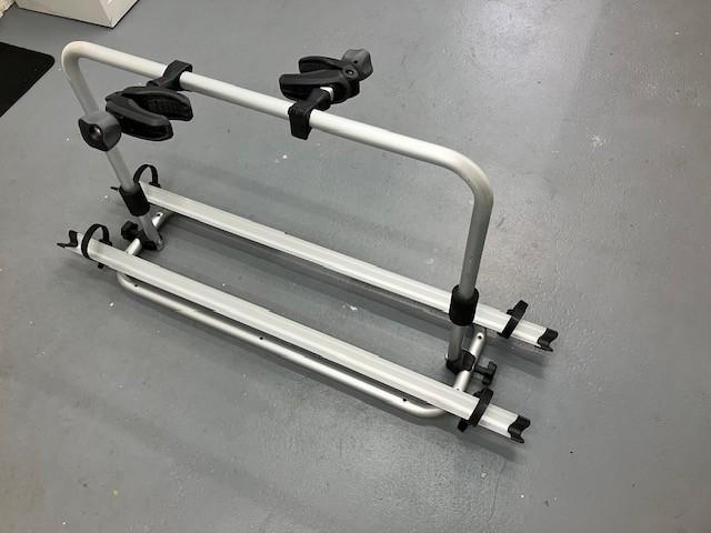 Fietsendrager caravan inclusief afstandshouders, Caravans en Kamperen, Caravan accessoires, Gebruikt, Ophalen