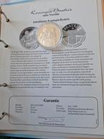 Inhuldiging Koningin Peatrix penning, zilver (#15), Ophalen of Verzenden, Zilver, Nederland