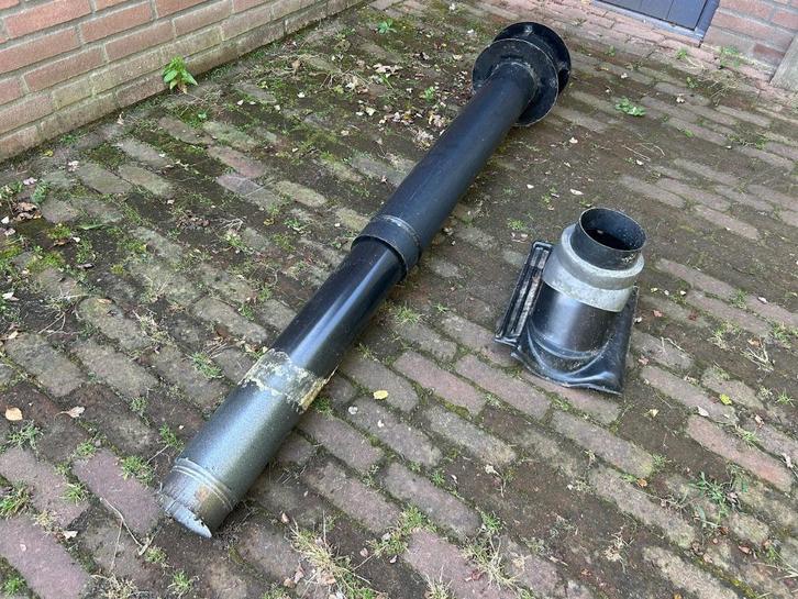 Ventilatie buis 110 dakdoorvoer tbv pannendak, Doe-het-zelf en Verbouw, Ventilatie en Afzuiging, Gebruikt, Ventilator en Afzuiger
