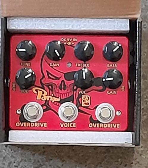 Caline 2 kanaals overdrive. 1 mild, 1 heavy., Muziek en Instrumenten, Effecten, Nieuw, Chorus, Delay of Echo, Distortion, Overdrive of Fuzz
