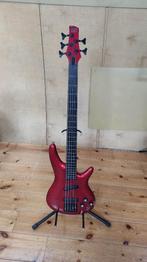 Basgitaar Ibanez Soundgear 5 Rood, Muziek en Instrumenten, Gebruikt, Ibanez, Ophalen