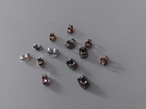 Poussettes stekertjes voor oorbellen, Sieraden, Tassen en Uiterlijk, Oorbellen, Nieuw, Knopjes of Stekers, Zilver, Zilver, Verzenden