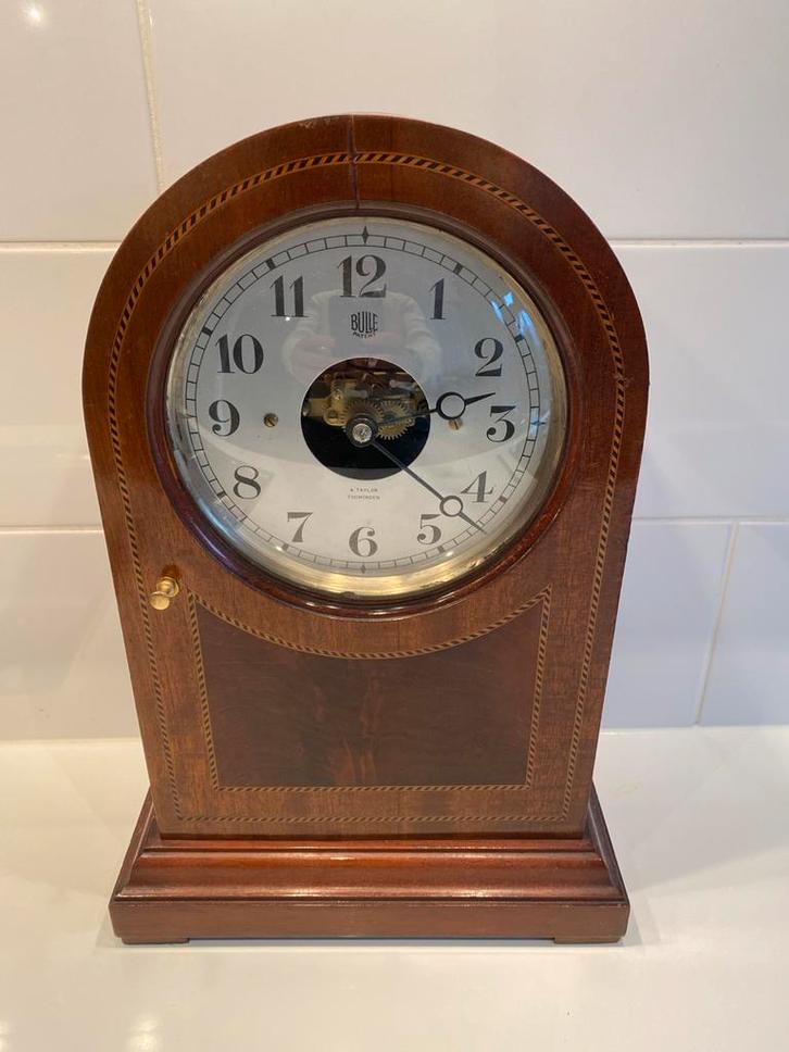 Bulle Klok - Loopt Perfect en schoongemaakt…, Antiek en Kunst, Antiek | Klokken, Ophalen