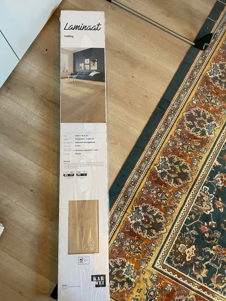 Laminaat Valley, Huis en Inrichting, Ophalen, Nieuw, Minder dan 50 cm, 100 tot 150 cm