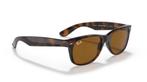Ray-Ban New Wayfarer RB 2132 710, Zonnebril, Bruin, Ophalen of Verzenden, Zo goed als nieuw