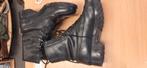 Kisten oud model zwart, Ophalen of Verzenden, Landmacht, Nederland, Kleding of Schoenen