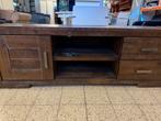 Houten TV-meubel - Breed en Stijlvol, Ophalen, Gebruikt, Eikenhout, Kingloop