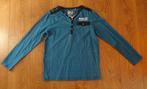 Longsleeve met blauw streepje (146-152) HERE&THERE, Ophalen of Verzenden, HERE & THERE, Jongen, Shirt of Longsleeve