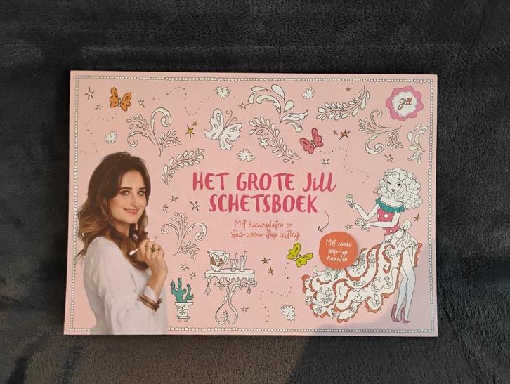 Het Grote Jill Schetsboek - Jill Schirnhofer - zgan, Hobby en Vrije tijd, Tekenen, Zo goed als nieuw, Papier, Schets- of Tekenboek