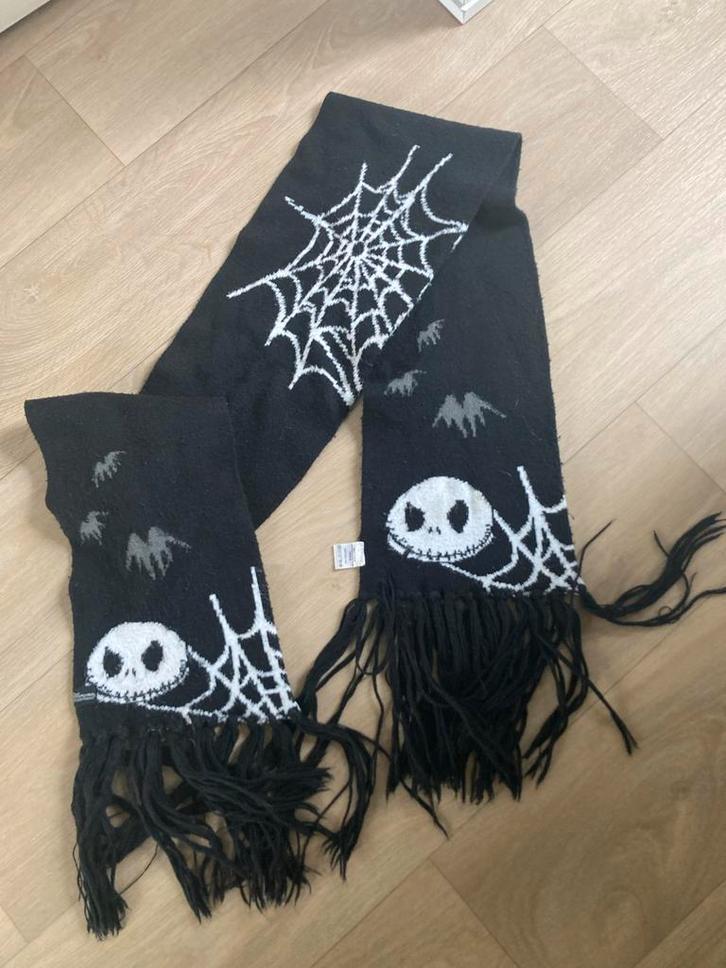 Nightmare Before Christmas Sjaal - Disneyland Parijs, Kleding | Dames, Mutsen, Sjaals en Handschoenen, Zo goed als nieuw, Sjaal