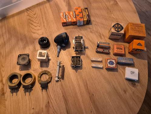 Vintage radio-onderdelen – AMROH, Philips, Lissen, Dubilier,, Audio, Tv en Foto, Radio's, Ophalen of Verzenden