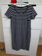 H&M mama - gestreepte zwangerschaps jurk maat L, Kleding | Dames, Positiekleding, Blauw, Maat 42/44 (L), Jurk, Ophalen of Verzenden