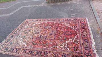 Perzisch Tapijt - Rood/Blauw 3,35 x 2,40 beschikbaar voor biedingen