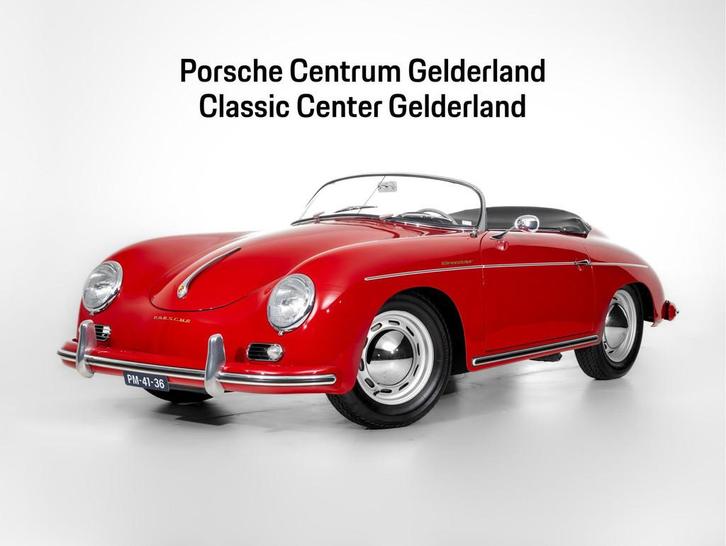 Porsche 356 A 1600 Speedster 1957, Auto's, Oldtimers, Bedrijf, Te koop, Open dak, Porsche, Benzine, Cabriolet, Handgeschakeld