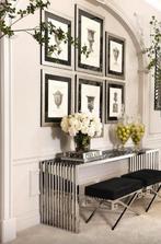 Eichholtz sidetable / console, Ophalen, 100 tot 150 cm, Zo goed als nieuw, Metaal