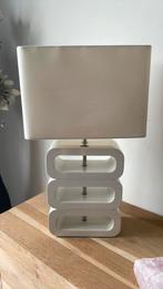Jan de Bouvrie tafel lamp wit incl of excl kap., Huis en Inrichting, Lampen | Tafellampen, Minder dan 50 cm, Zo goed als nieuw
