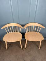 4 HAY J04 eiken design stoelen, Bruin, Ophalen of Verzenden, Vier, Nvt