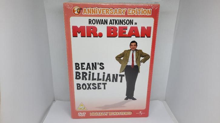 Mr. Bean's Brillaint Boxset 20th Ann. Edition DVD Box, Nieuw, Cd's en Dvd's, Dvd's | Tv en Series, Nieuw in verpakking, Komedie