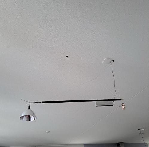 Ingo Maurer Max Mover plafond/hanglamp, Huis en Inrichting, Lampen | Plafondlampen, Zo goed als nieuw, Metaal, Ophalen of Verzenden
