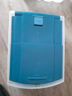 2 grote platte bakken voor onder een bed of camping, Ophalen of Verzenden, Minder dan 50 cm