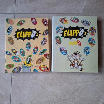 Twee flippo mappen 1 compleet, 1 voor 80% compleet beschikbaar voor biedingen