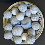Zware grijze stenen sierbollen exclusief schaal. , Ophalen of Verzenden, Nieuw