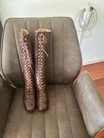 Antieke bruine rijlaarsjes dames, Antiek en Kunst, Ophalen of Verzenden, Dames