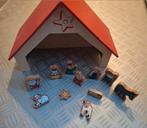 Houten kerststal, Ophalen of Verzenden, Zo goed als nieuw