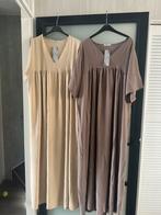 Jurken 46/48 draagbaar, Beige, Maat 46/48 (XL) of groter, Nieuw, Ophalen of Verzenden