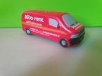 Rubber - Toyota Hiace Bo-rent [rood], Hobby en Vrije tijd, Modelauto's | 1:43, Ophalen of Verzenden, Zo goed als nieuw, Auto, Overige merken