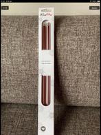 KnitPro Zing breinaald 5.5 mm met knop 40cm, Hobby en Vrije tijd, Breien en Haken, Verzenden, Zo goed als nieuw, Breien, Naald